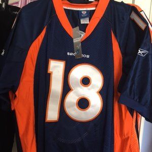 BNWT Peyton Manning Blue Denver Broncos Jersey
